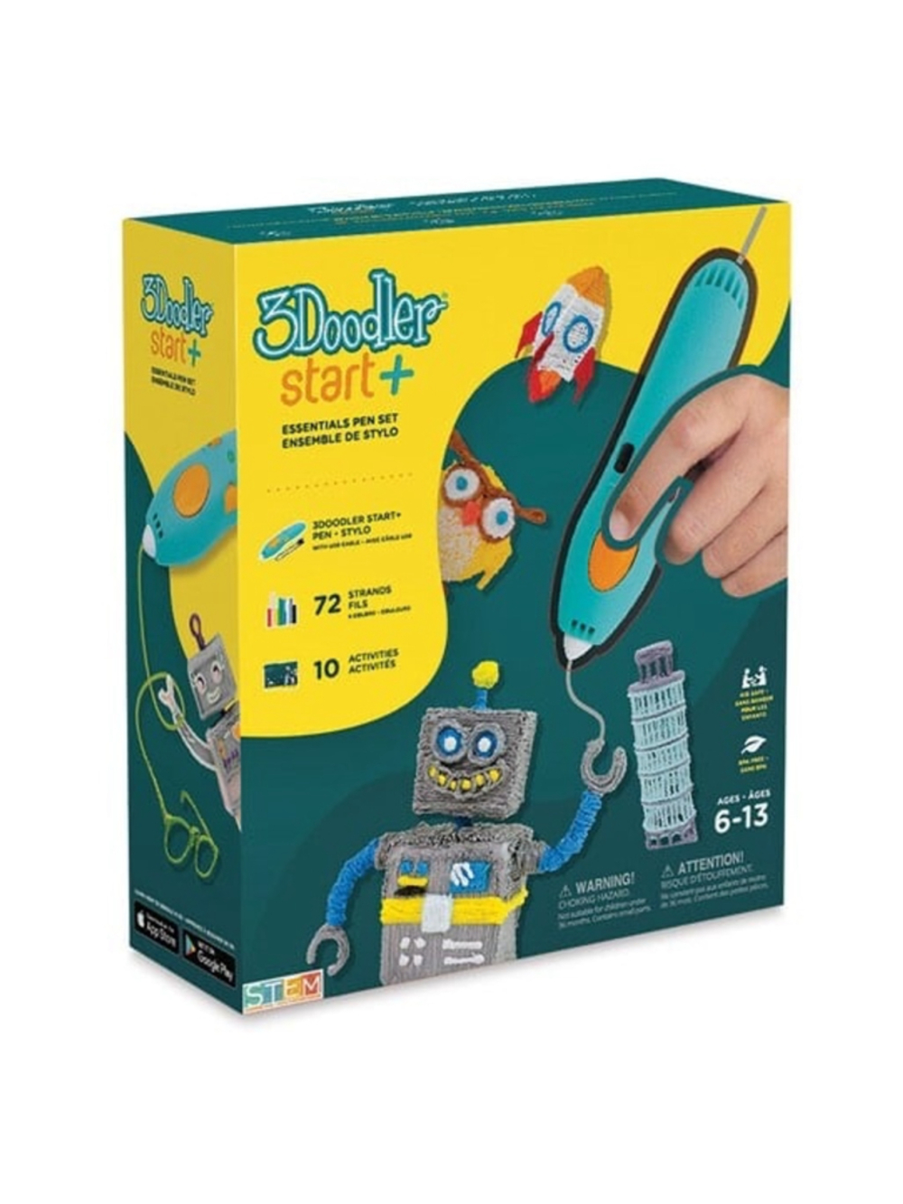 3Doodler Start Essentials Pen Set & Refill Bundle Pack